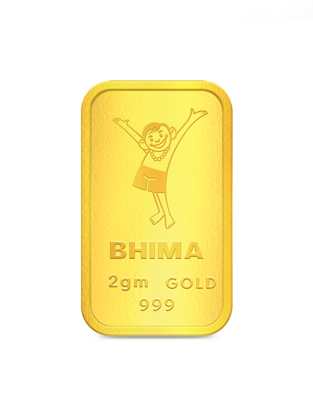 BHIMA  24K 999 Purity Gold Bar 2 gram