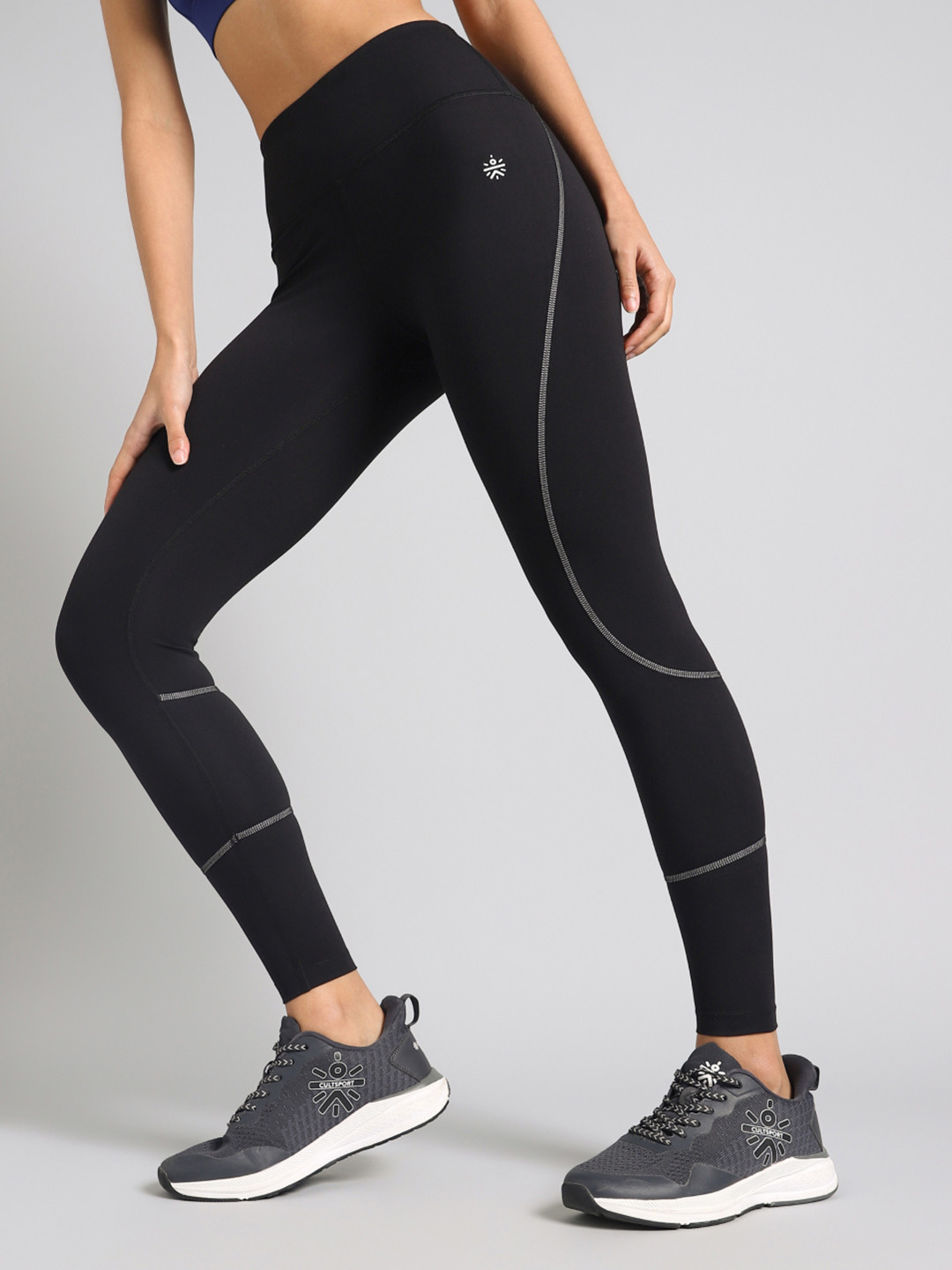 CULT Women AbsoluteFit Solid Workout Tights