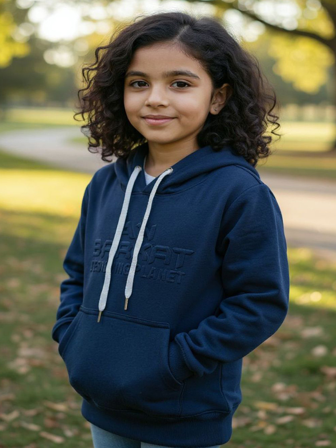 BARKAT DESIGNING PLANET Girls Embroidered  Woollen Pullover