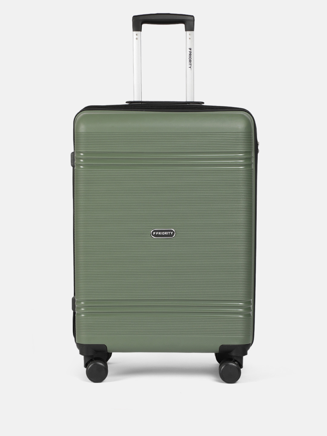 Priority Textured 360 Degree Rotation Hard Sided Medium Trolley Bag - 78.41 L