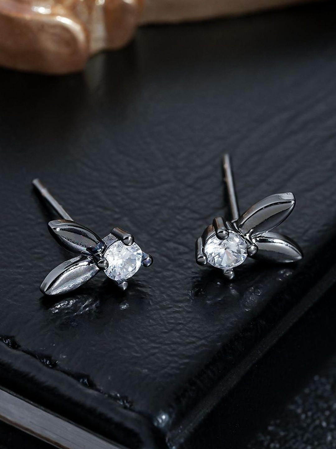 StyleCast x Revolte Diamond Shaped Studs Earrings