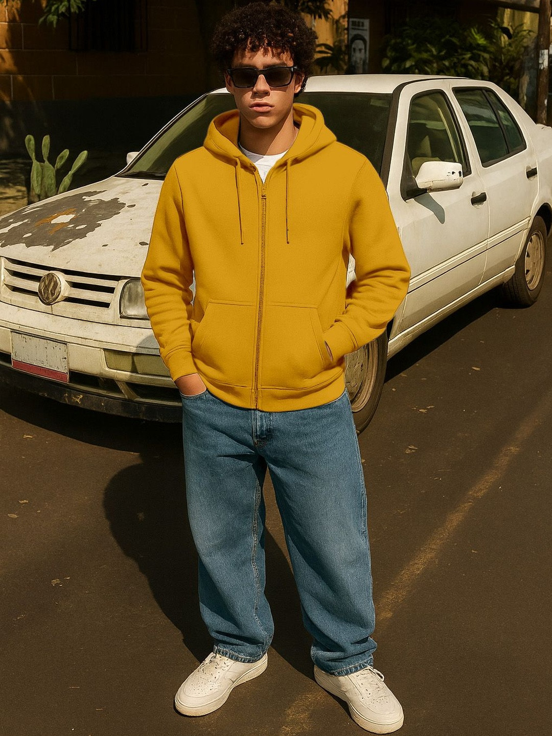 FTX Hooded Long Sleeves Varsity Jacket