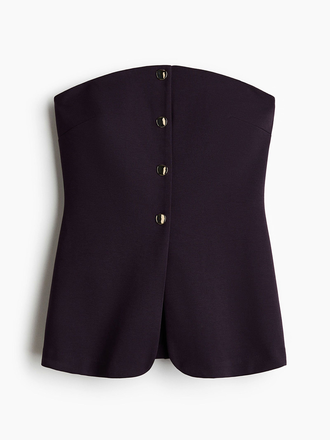 H&M Ponte Di Roma Bandeau Waistcoat