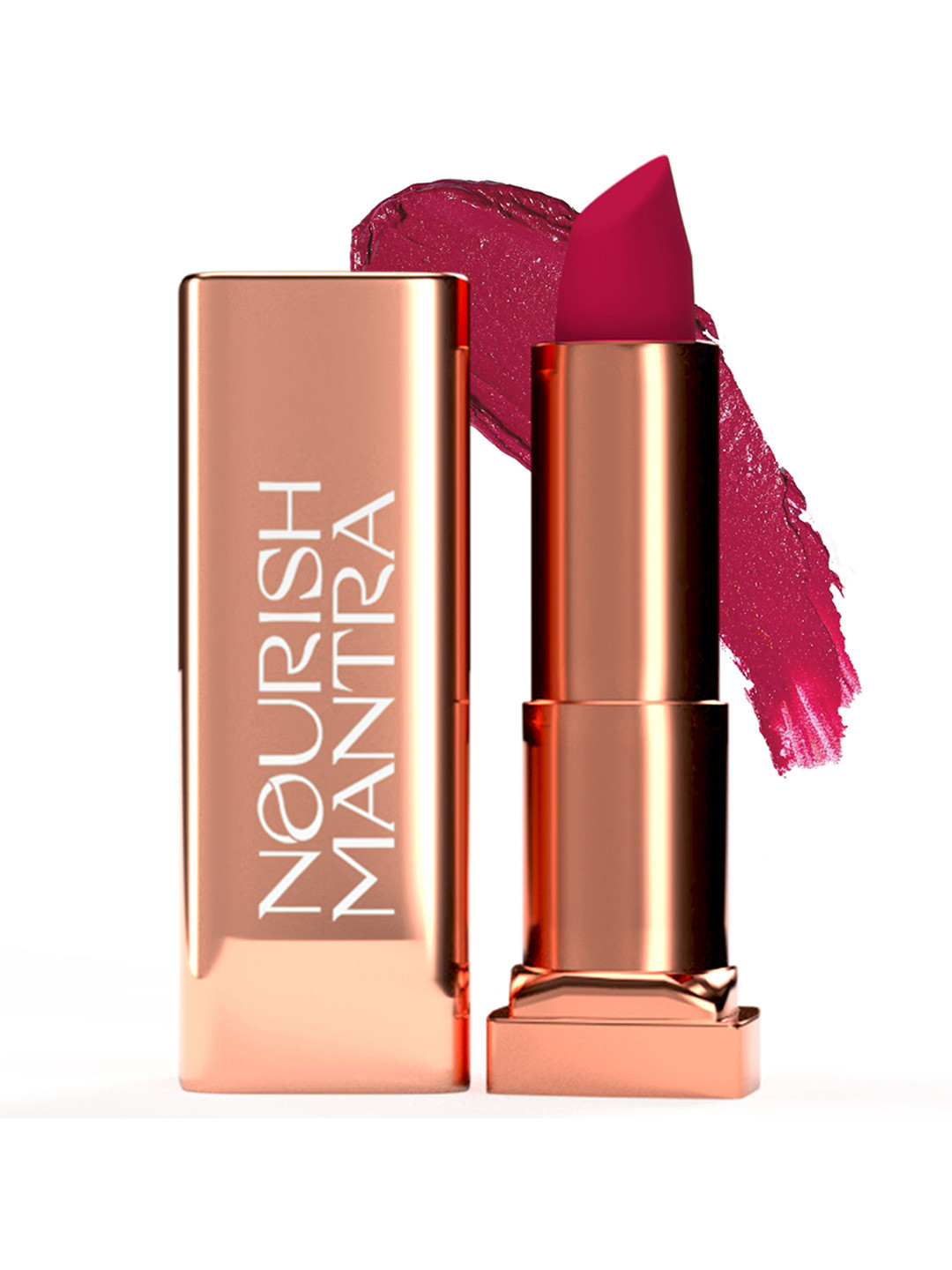Nourish Mantra Creamy Matte Lipstick-  Rani Kiss