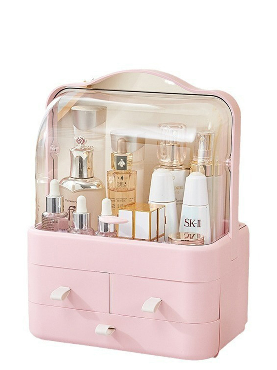 Just Lil Things Pink Living Room Dustproof Jewellery Organisers