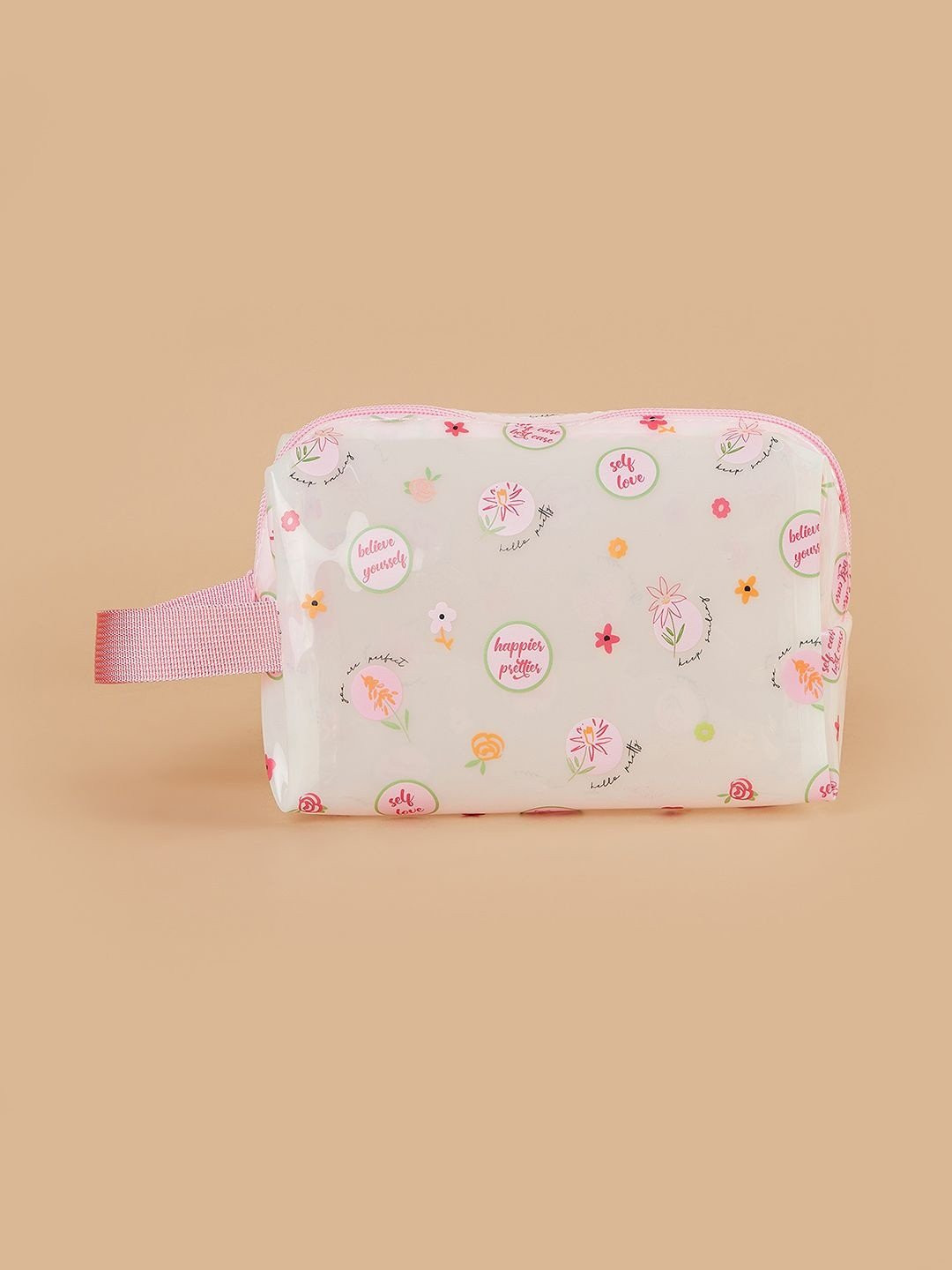 Ginger by Lifestyle Women Printed PVC Travel Pouch