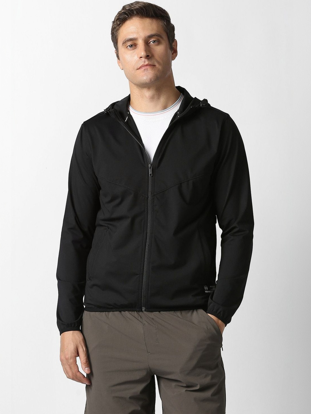 Van Heusen Flex Men Open Front Jacket
