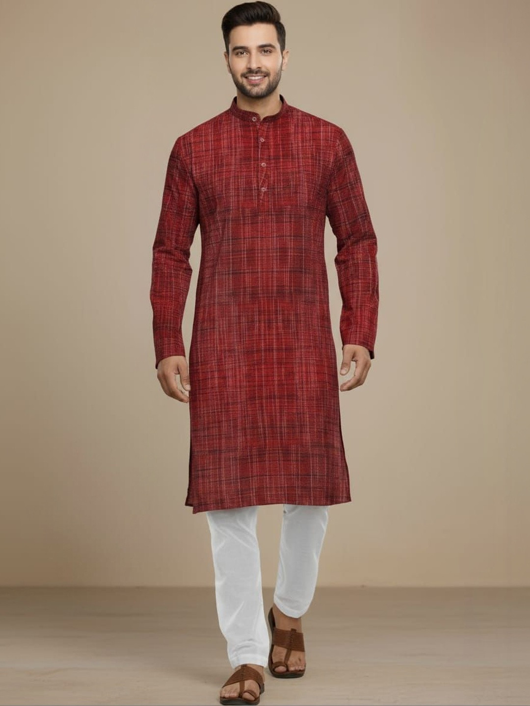 GRT Men Regular Kurta with Pyjamas