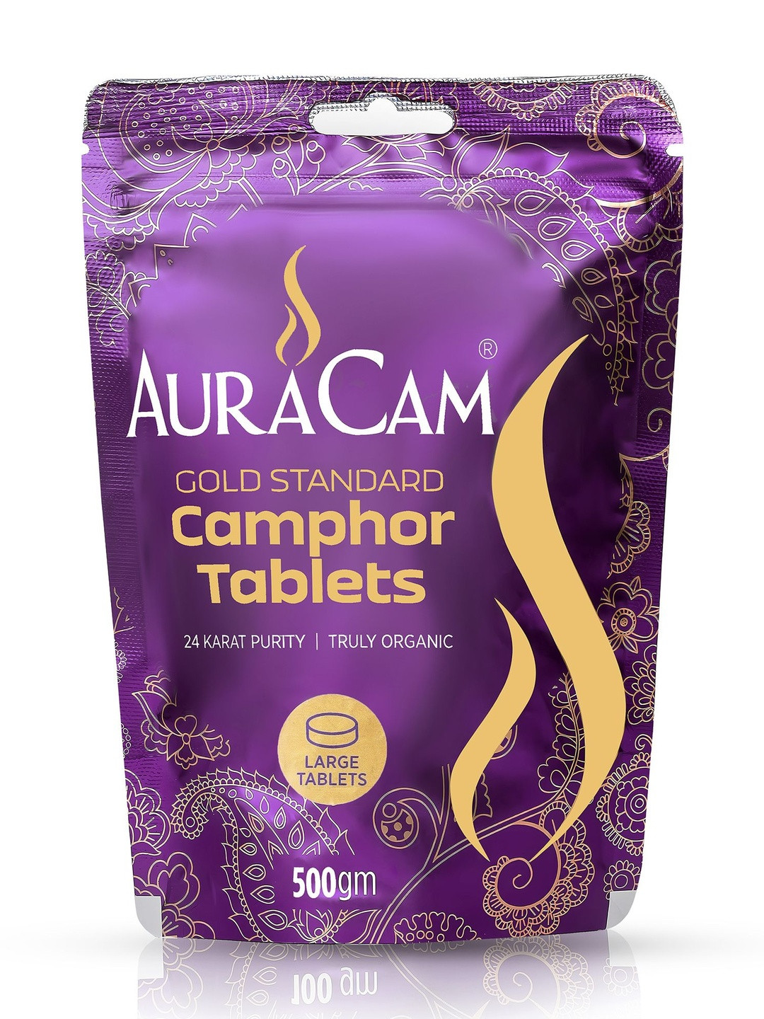 AuraCam Scented House Warming Tablets Pouch Pure Camphor