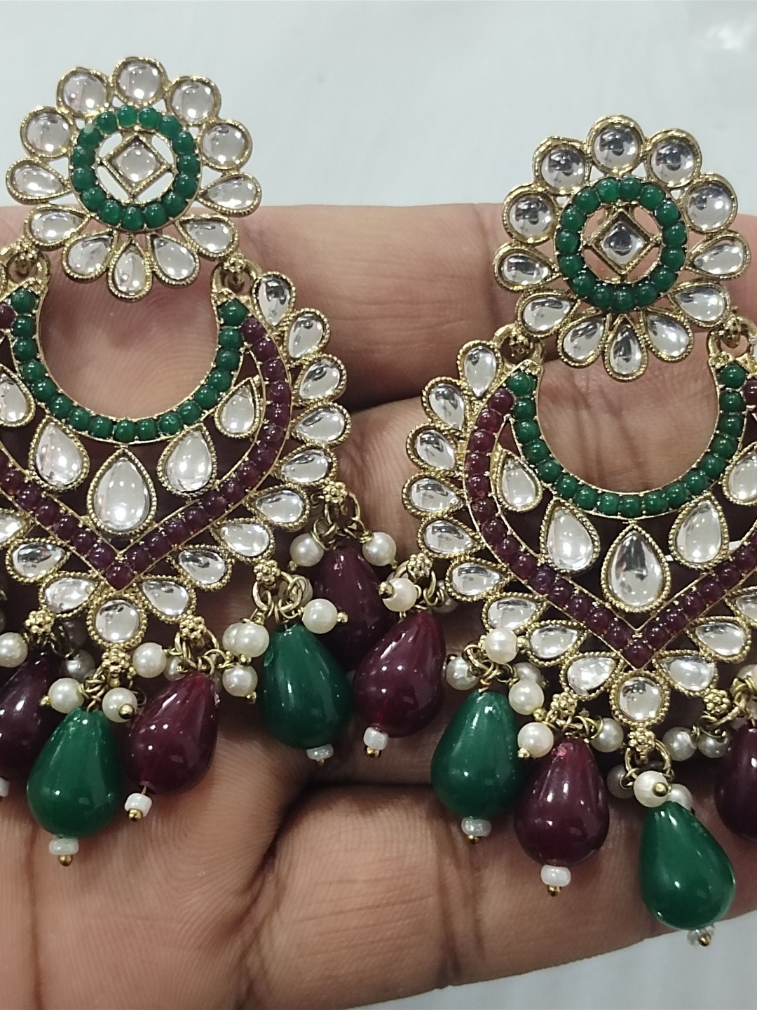 Women Click Classic Drop Earrings