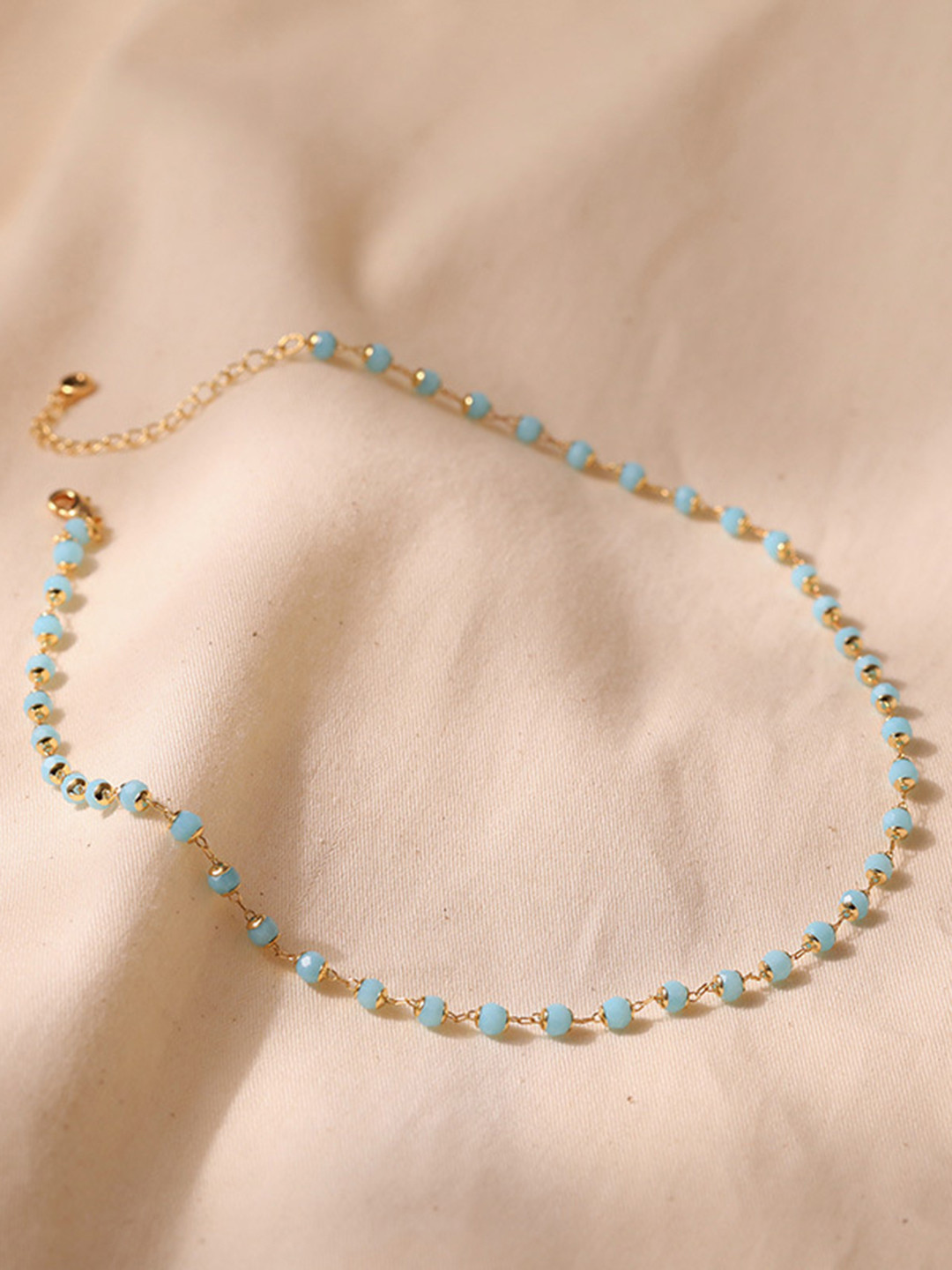 Just Lil Things Artificial Stones and Beaded Chain