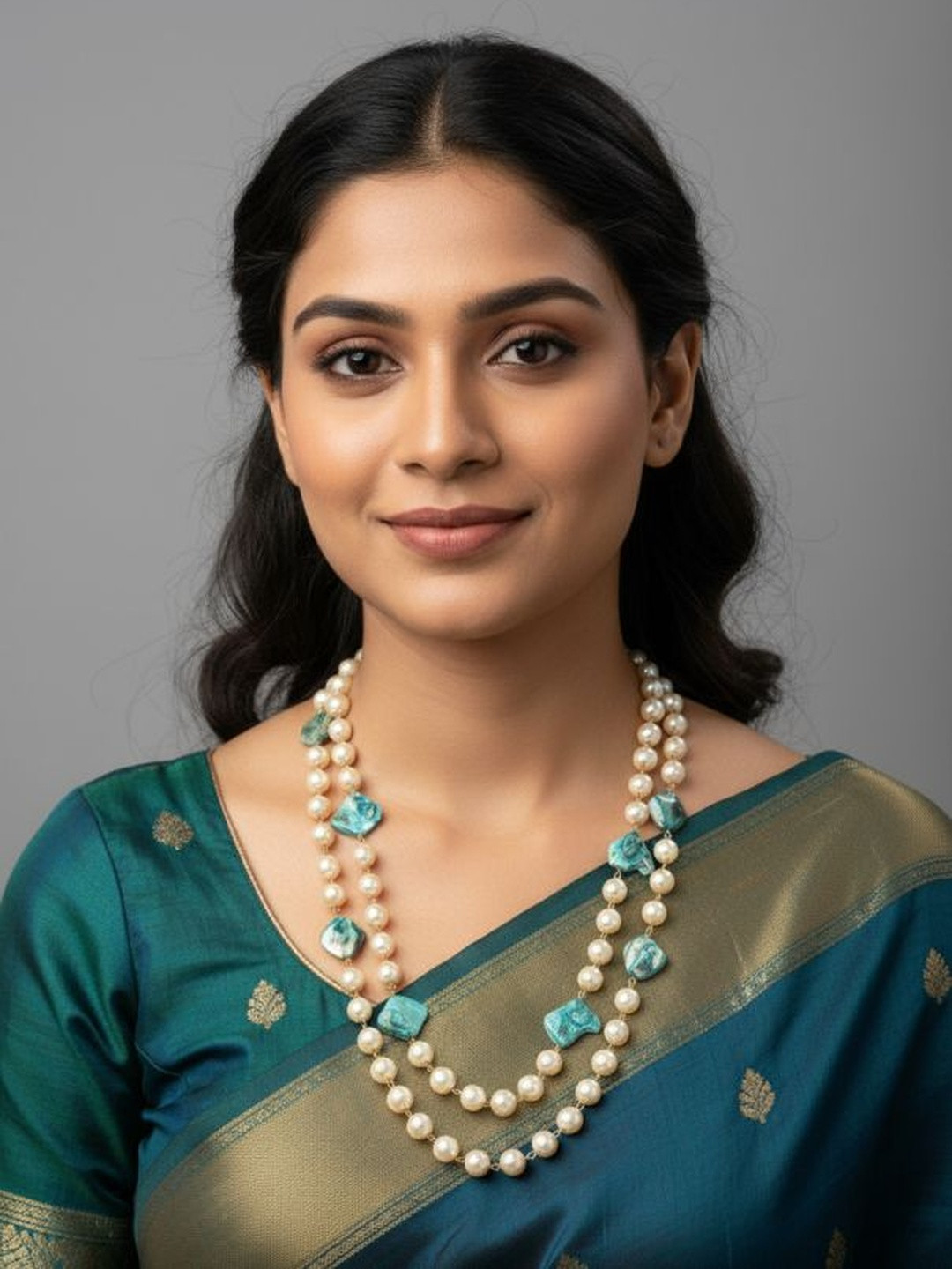 BFC - BUY FOR CHANGE Rhodium-Plated Layered Necklace