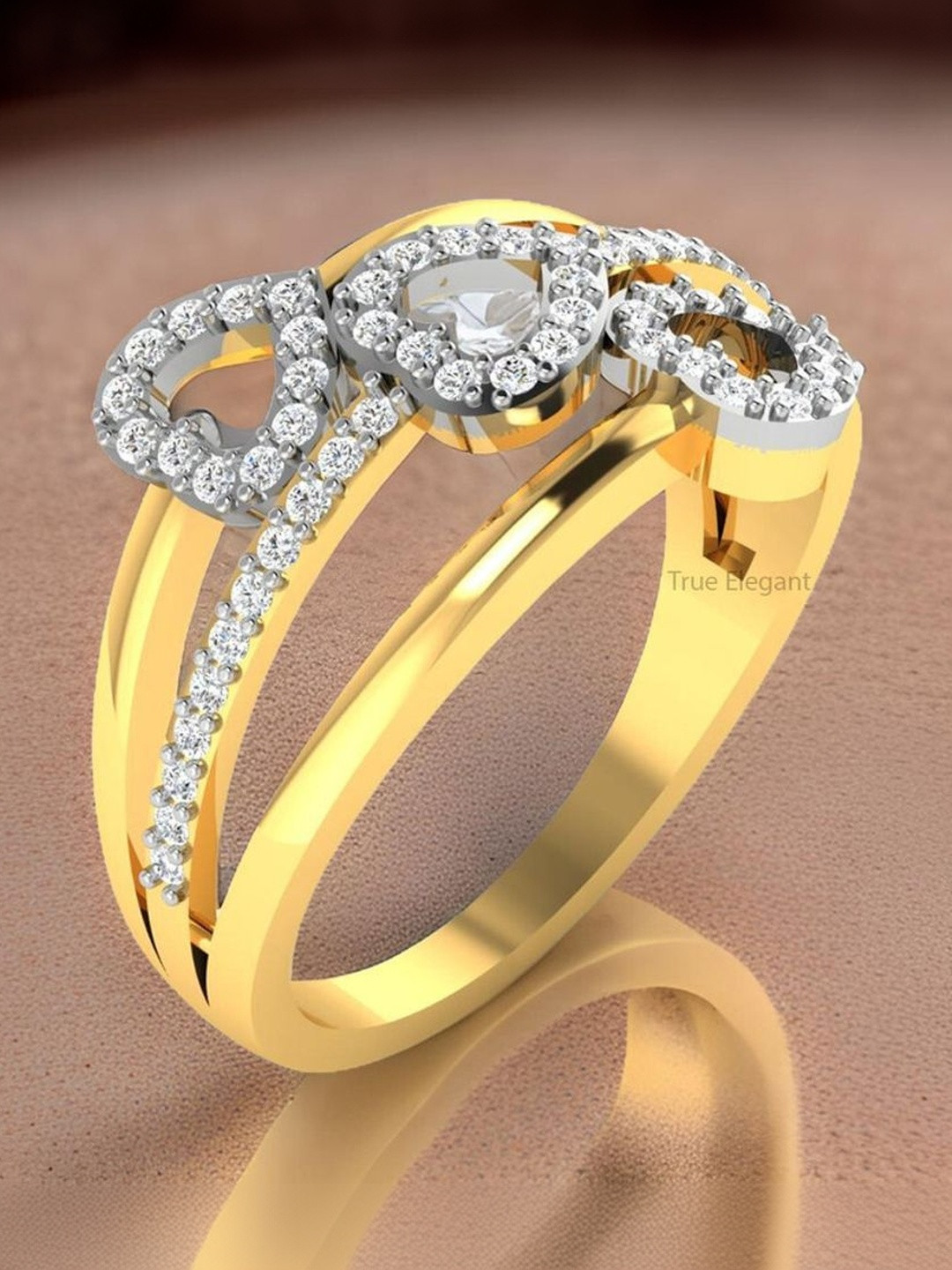 ventino Heart Designed Ring