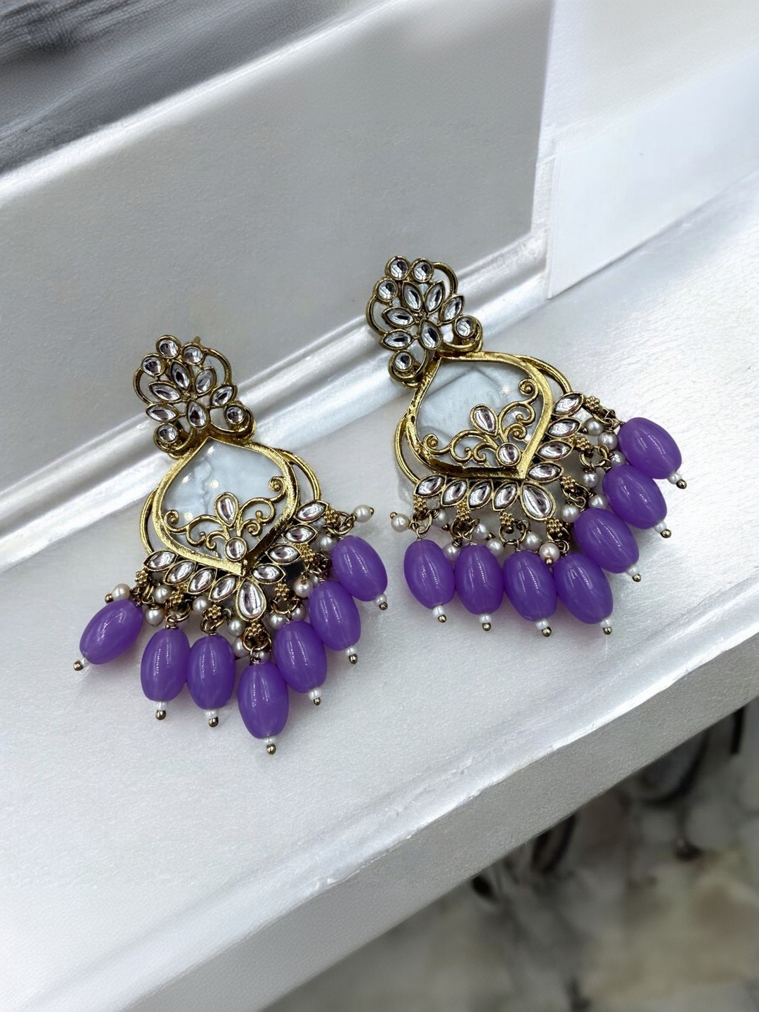 Women Click Drop Earrings