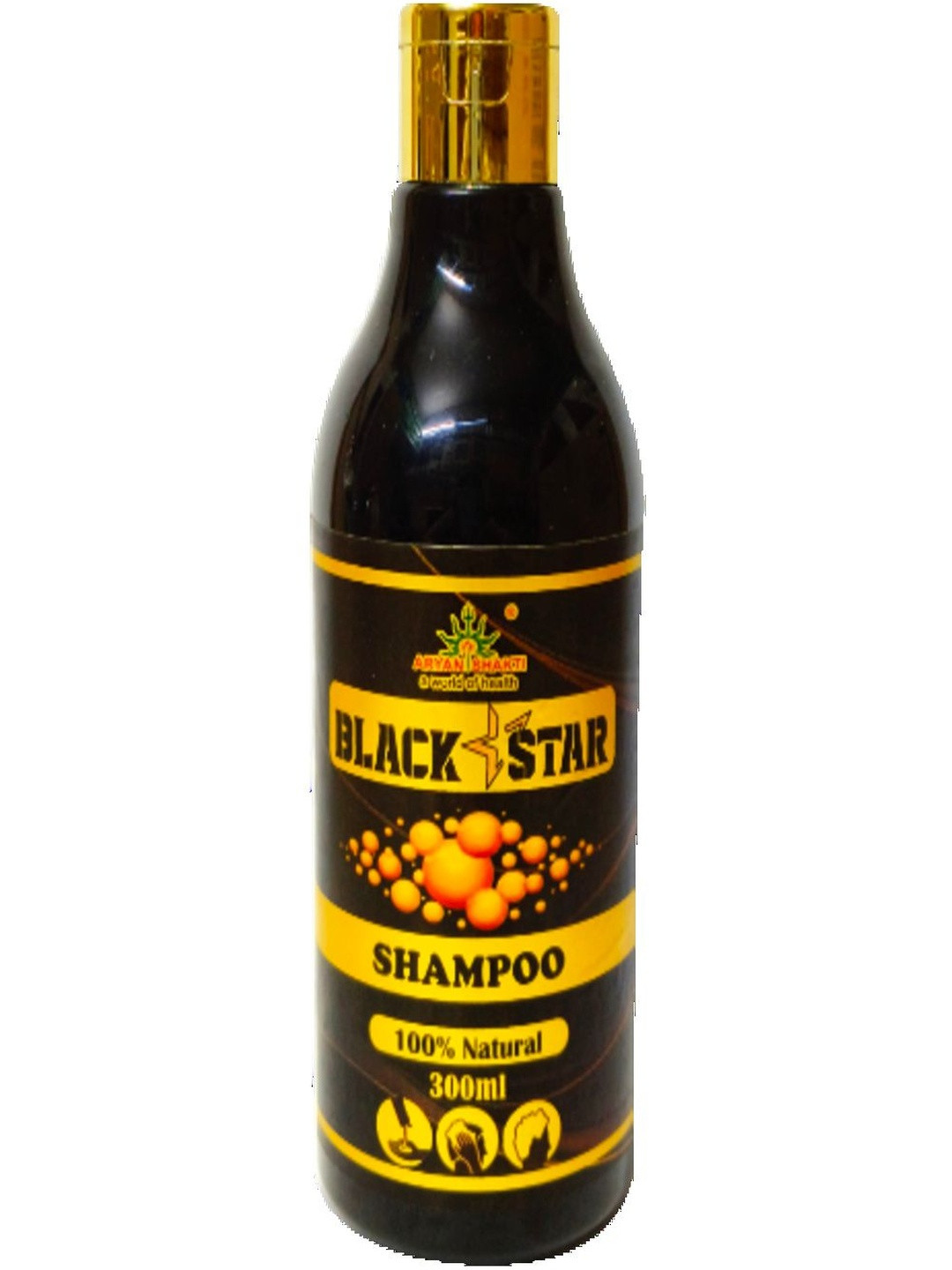 ARYAN SHAKTI Black Star Shampoo For Hair Growth - 300 ml