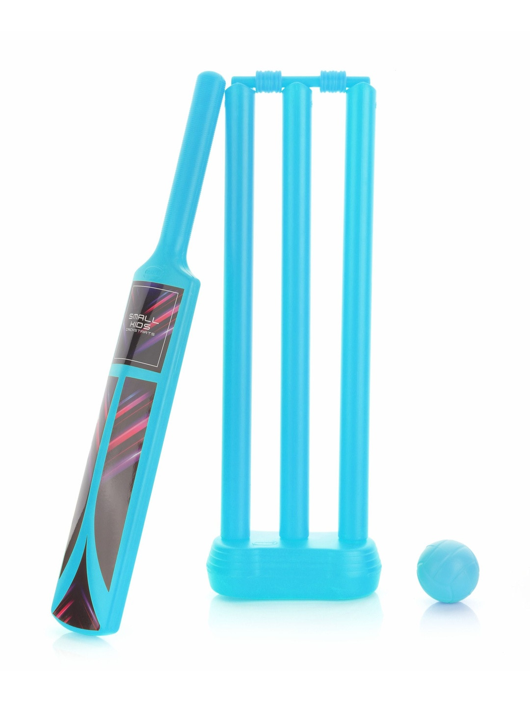 CHANAK Kids Cricket Bat Ball Bails 3 Stumps with Stand Base Cricket Kit