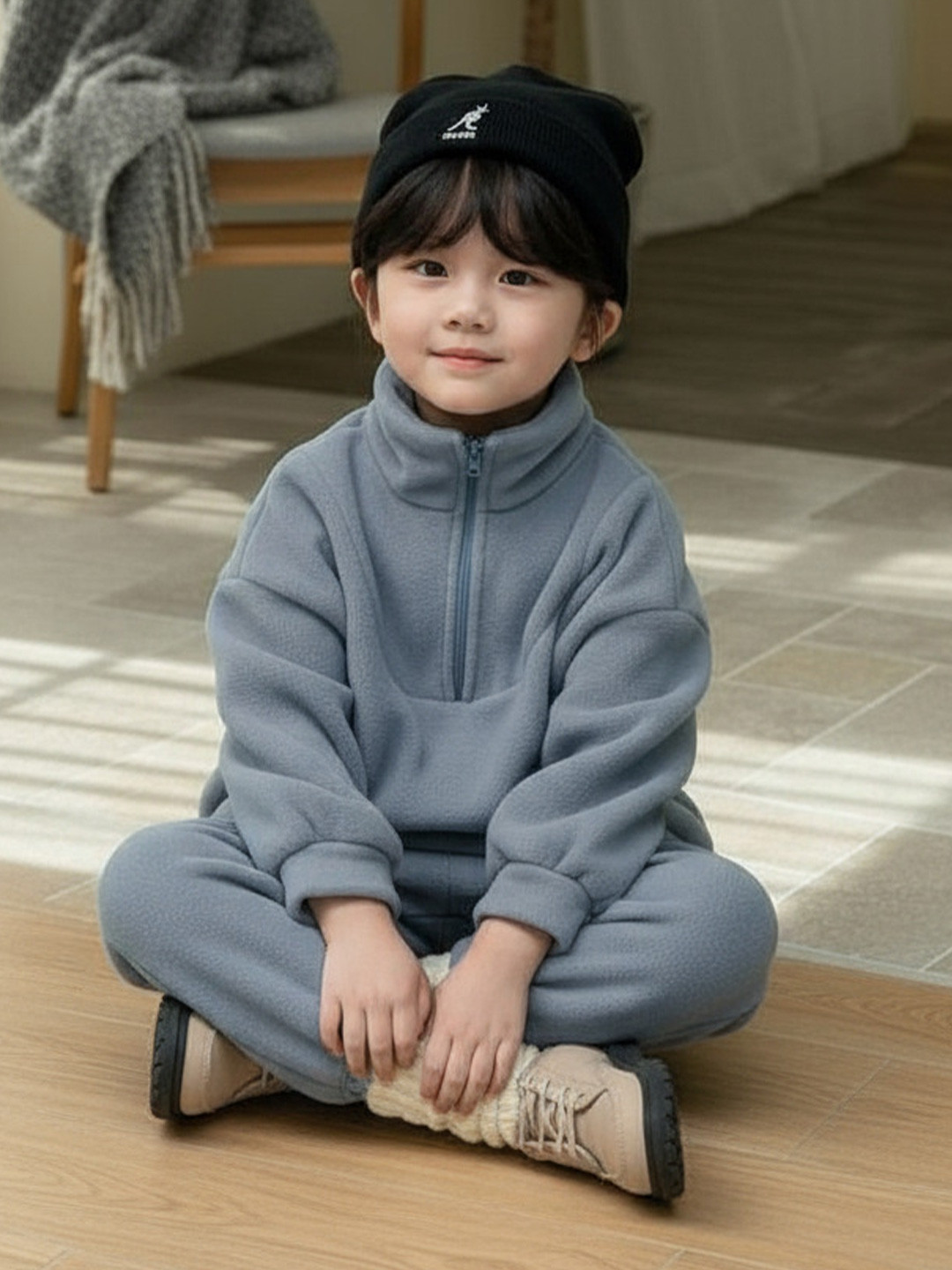 Lugo Unisex Kids Night suit