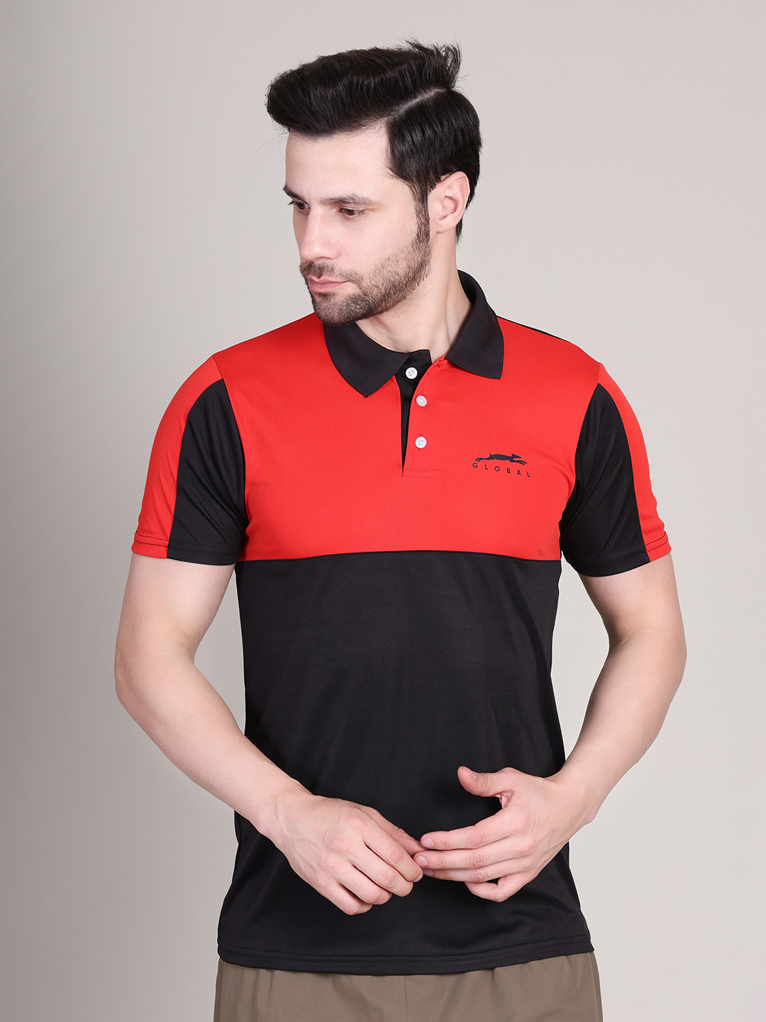 STAG GLOBAL Men Applique T-shirt