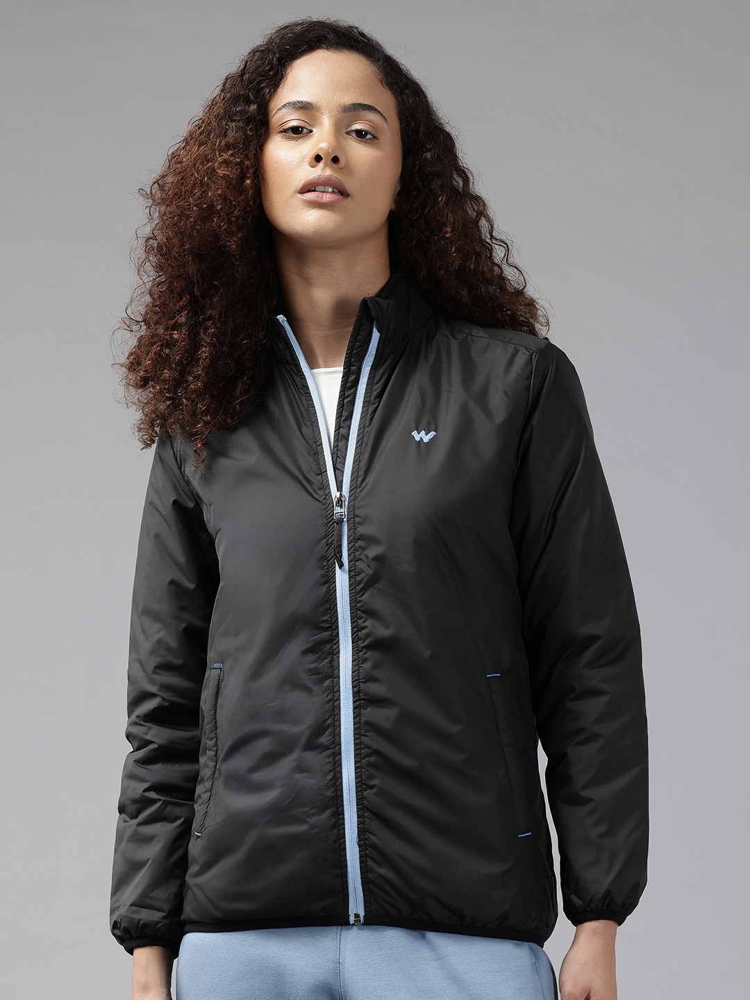 Wildcraft Mock Collar Packable Tailored Jacket