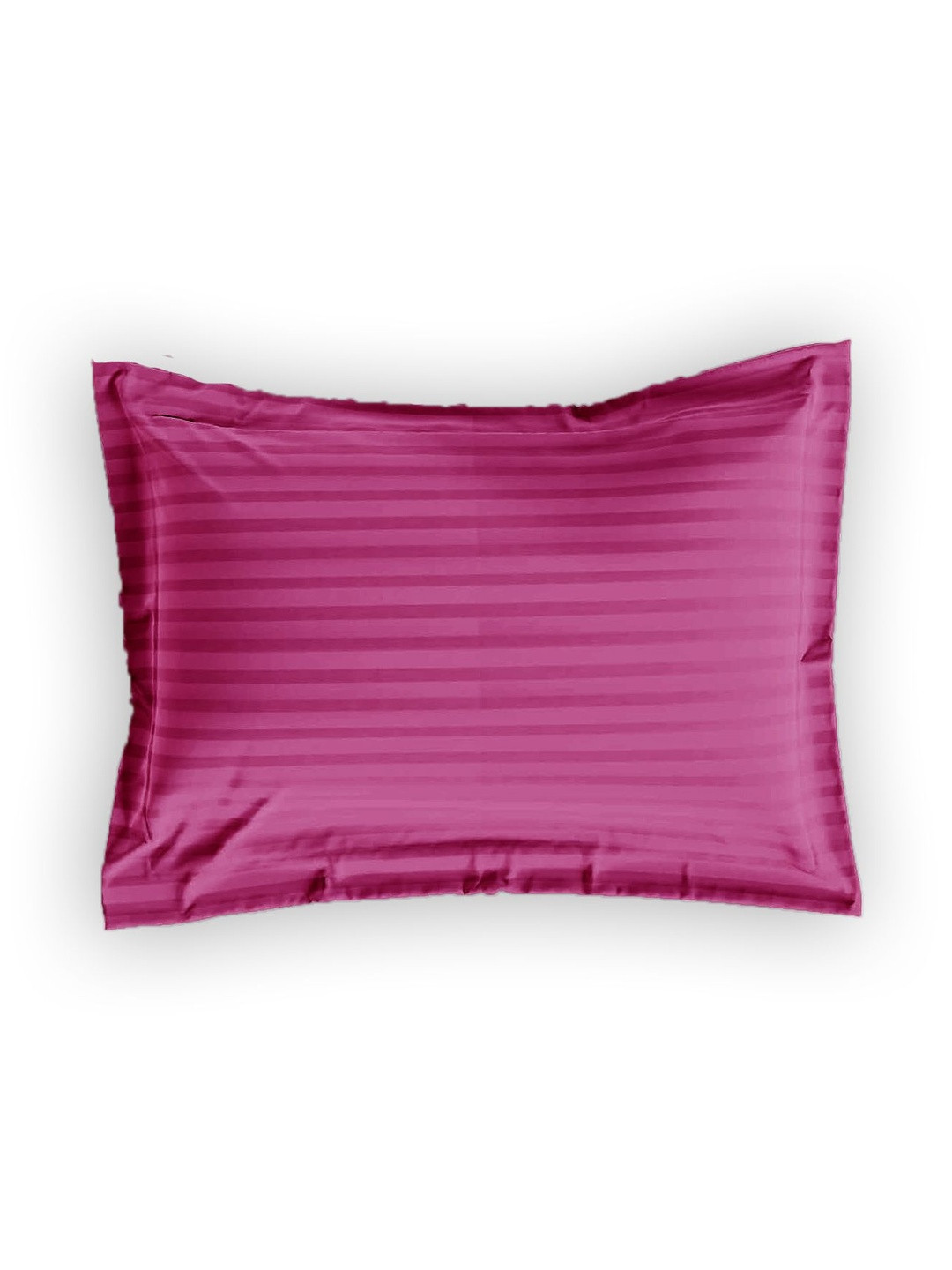 Sleeping Owls Rose 2 Pieces Striped Pure Cotton Rectangle Pillow Covers