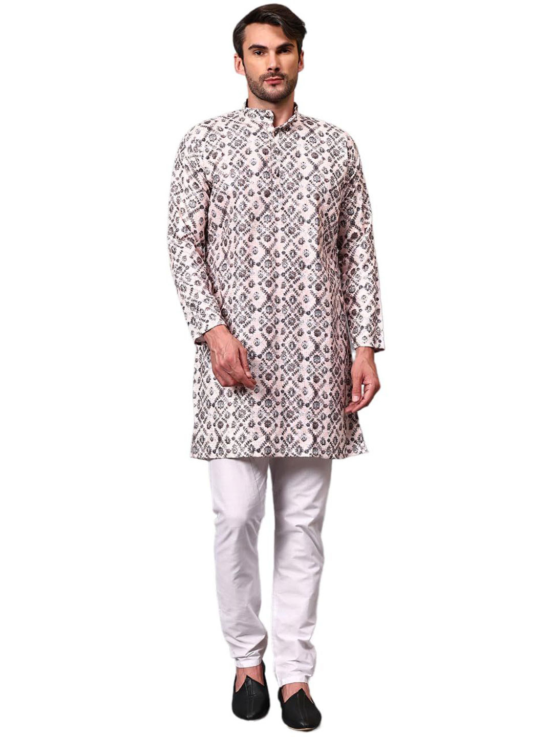 Go Stylish Men Ethnic Motifs Printed Indie Prints Kurta
