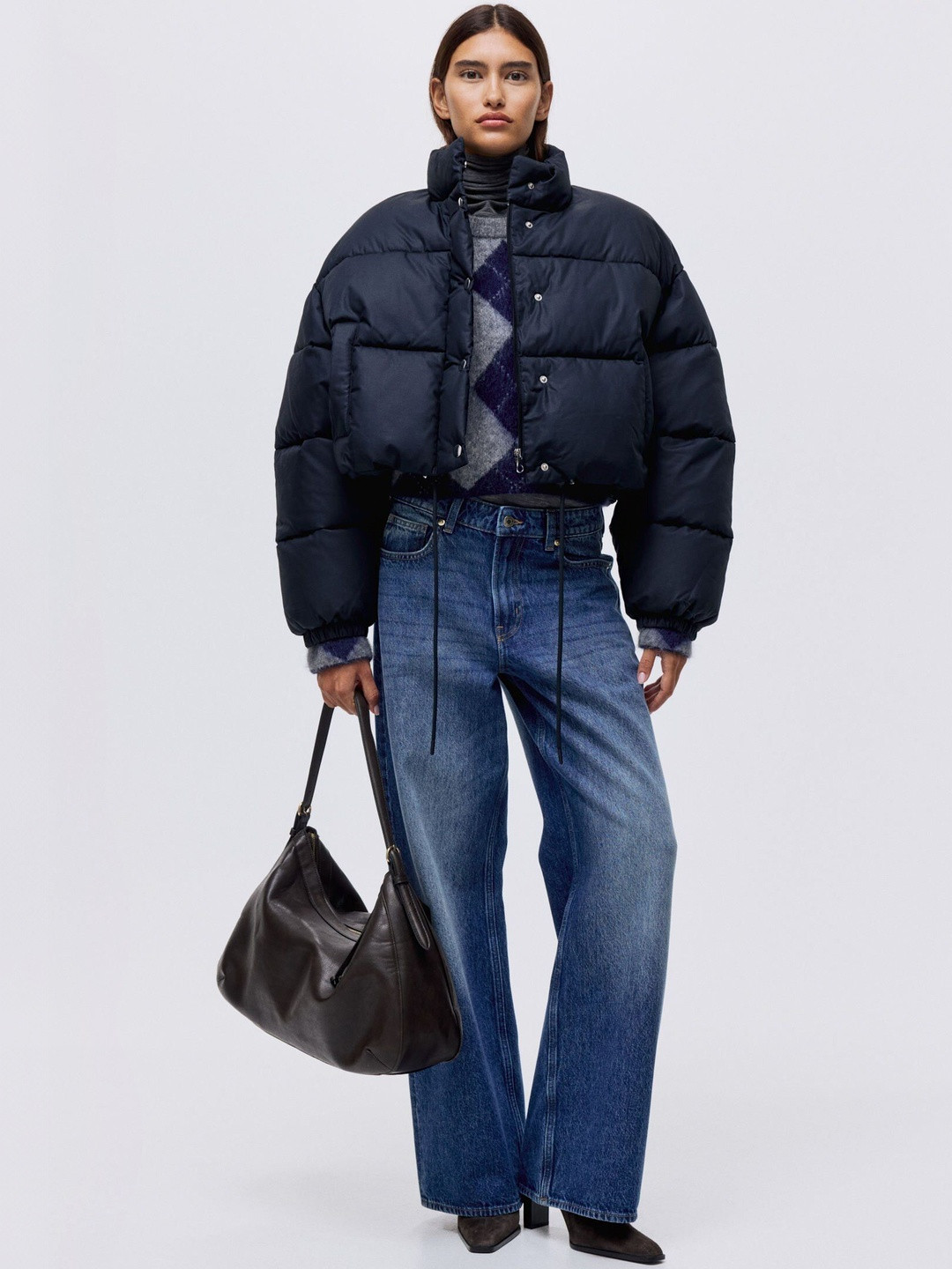 H&M Cotton Puffer Jacket