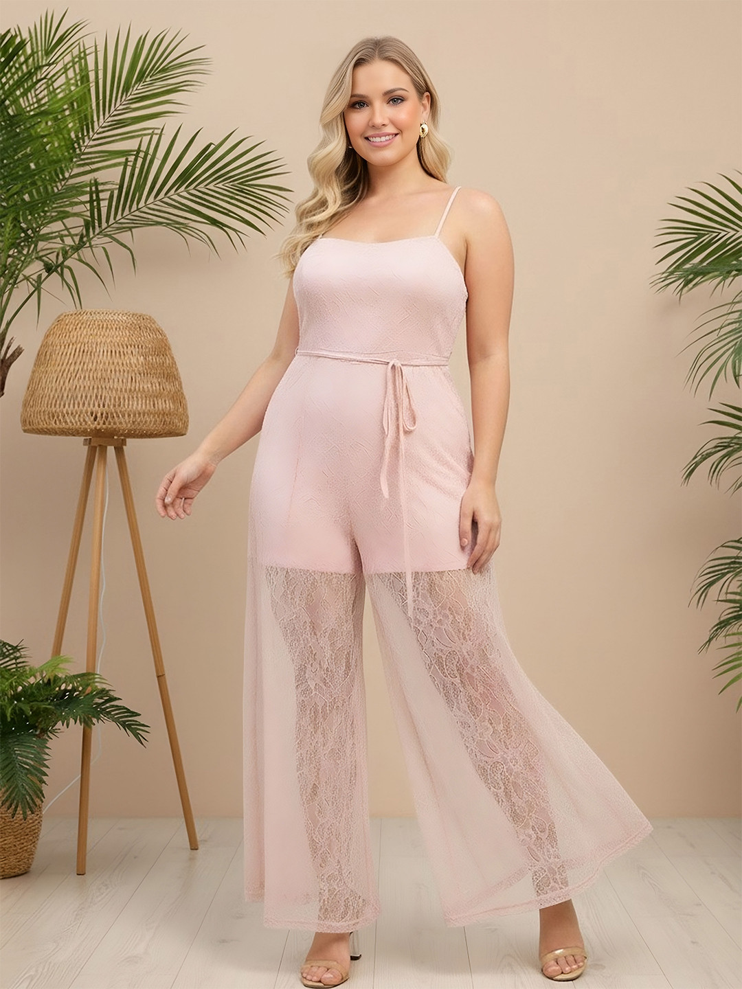 Berrylush Curve Basic Jumpsuit