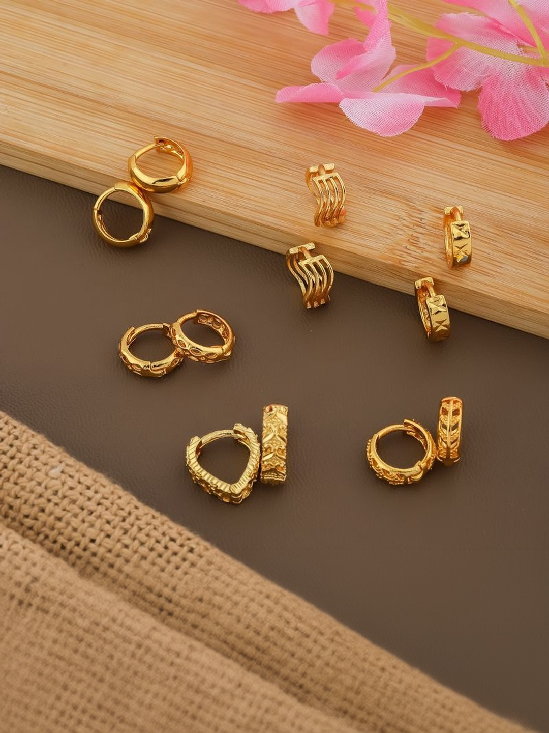 Weroxa Circular Hoop Earrings