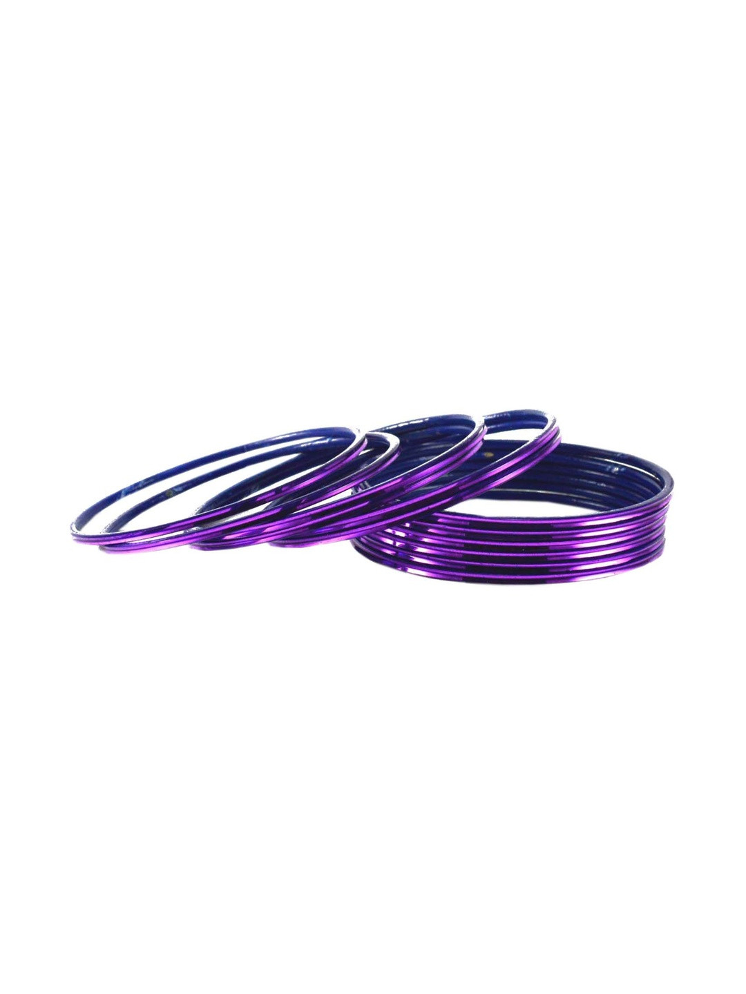 Vidhya Kangan Set Of 12 Plain Bangles