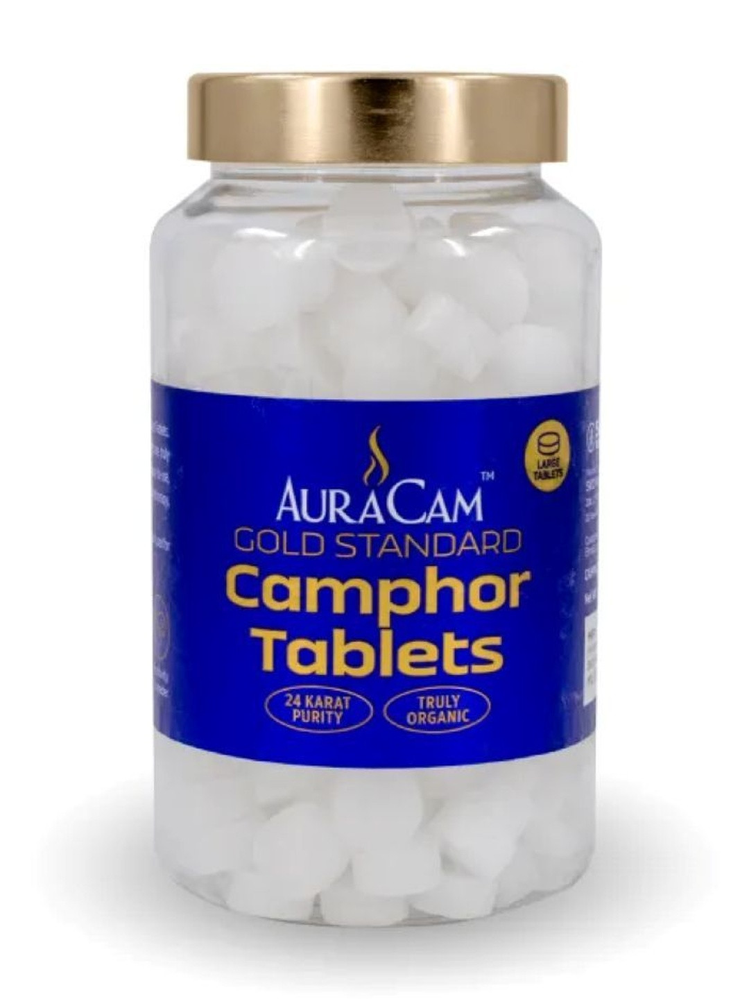 AuraCam Scented House Warming Tablets Pouch Gold Standard Camphor