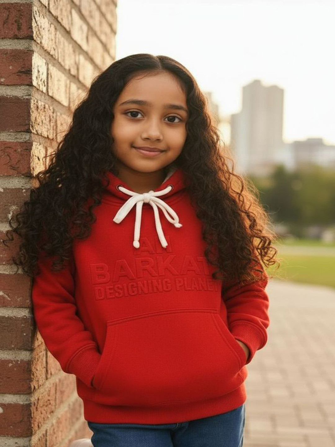 BARKAT DESIGNING PLANET Girls Woollen Pullover Sweater