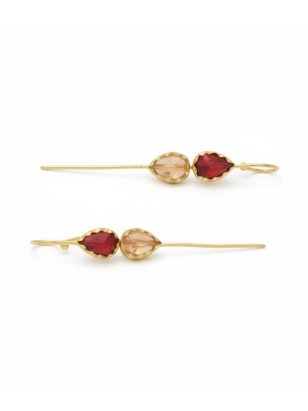 MISS ASTUTE Teardrop Shaped Ear Cuff Earrings