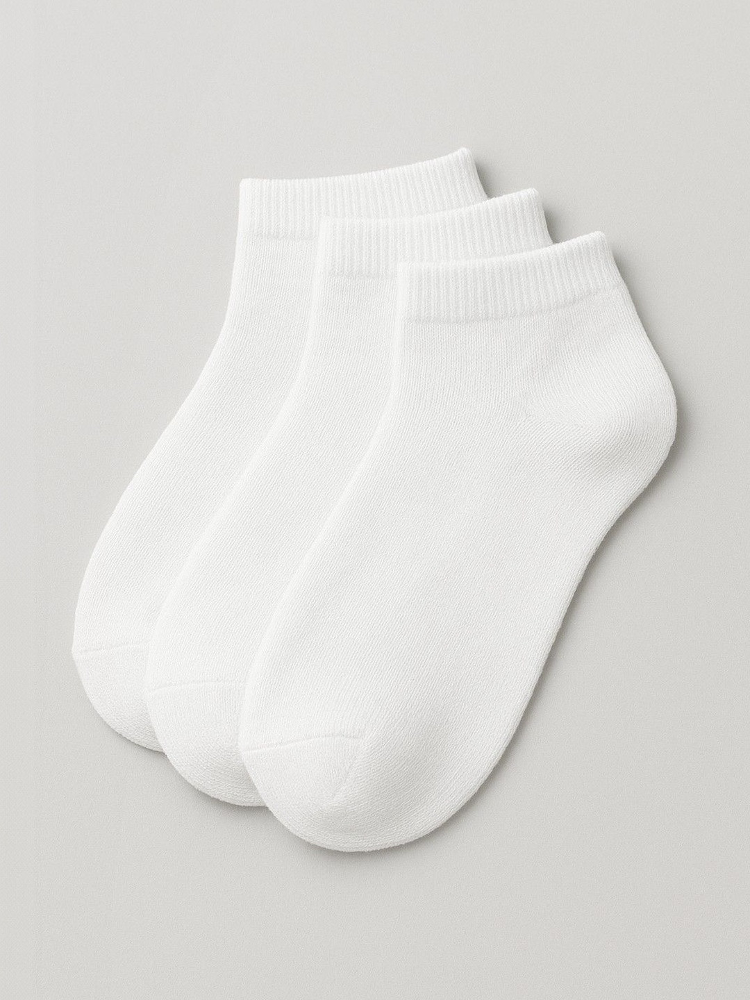 PROCENT Men Pack Of 3 Cotton Ankle-length Socks