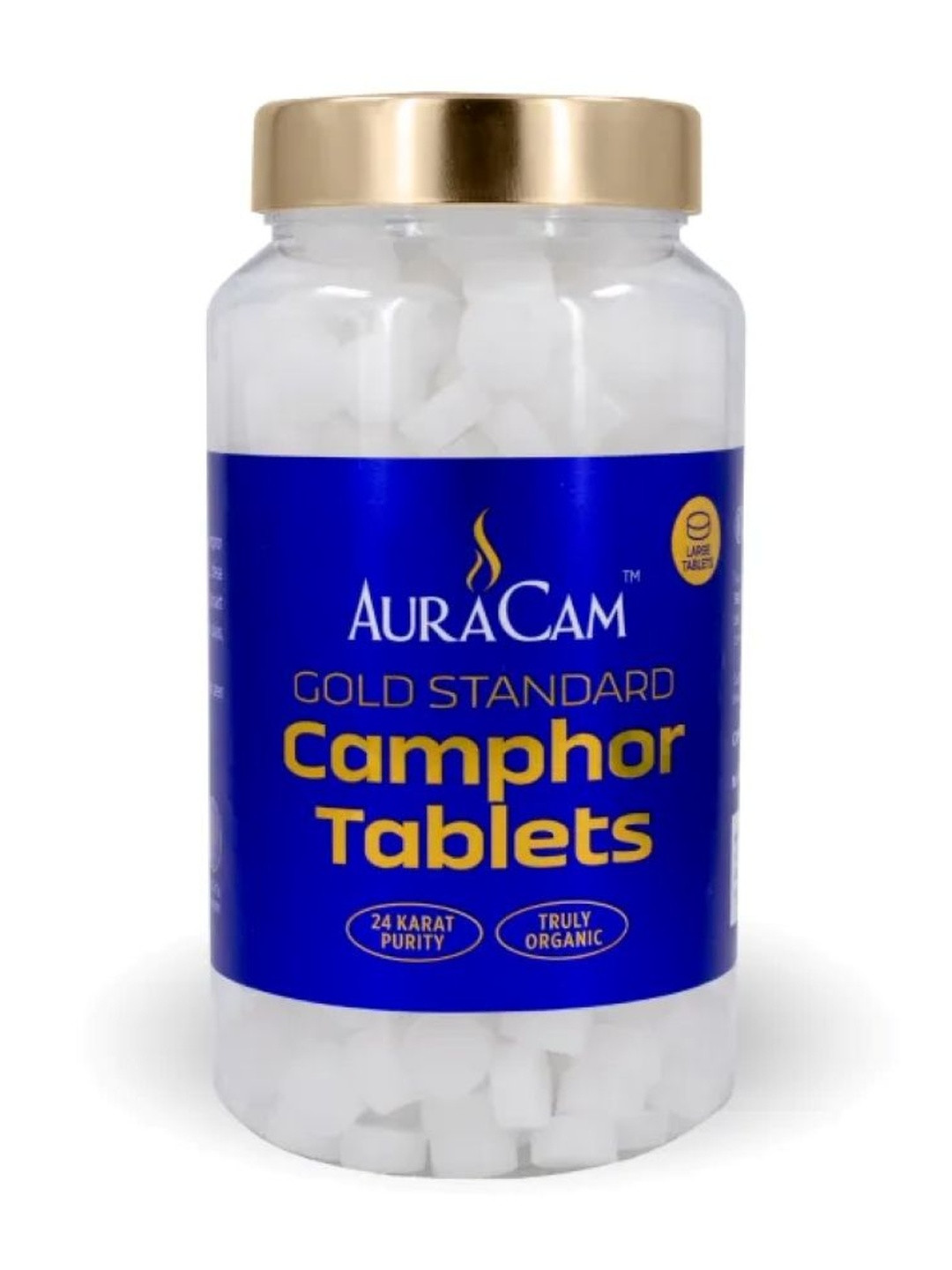 AuraCam Scented House Warming Tablets Pouch Gold Standard Camphor