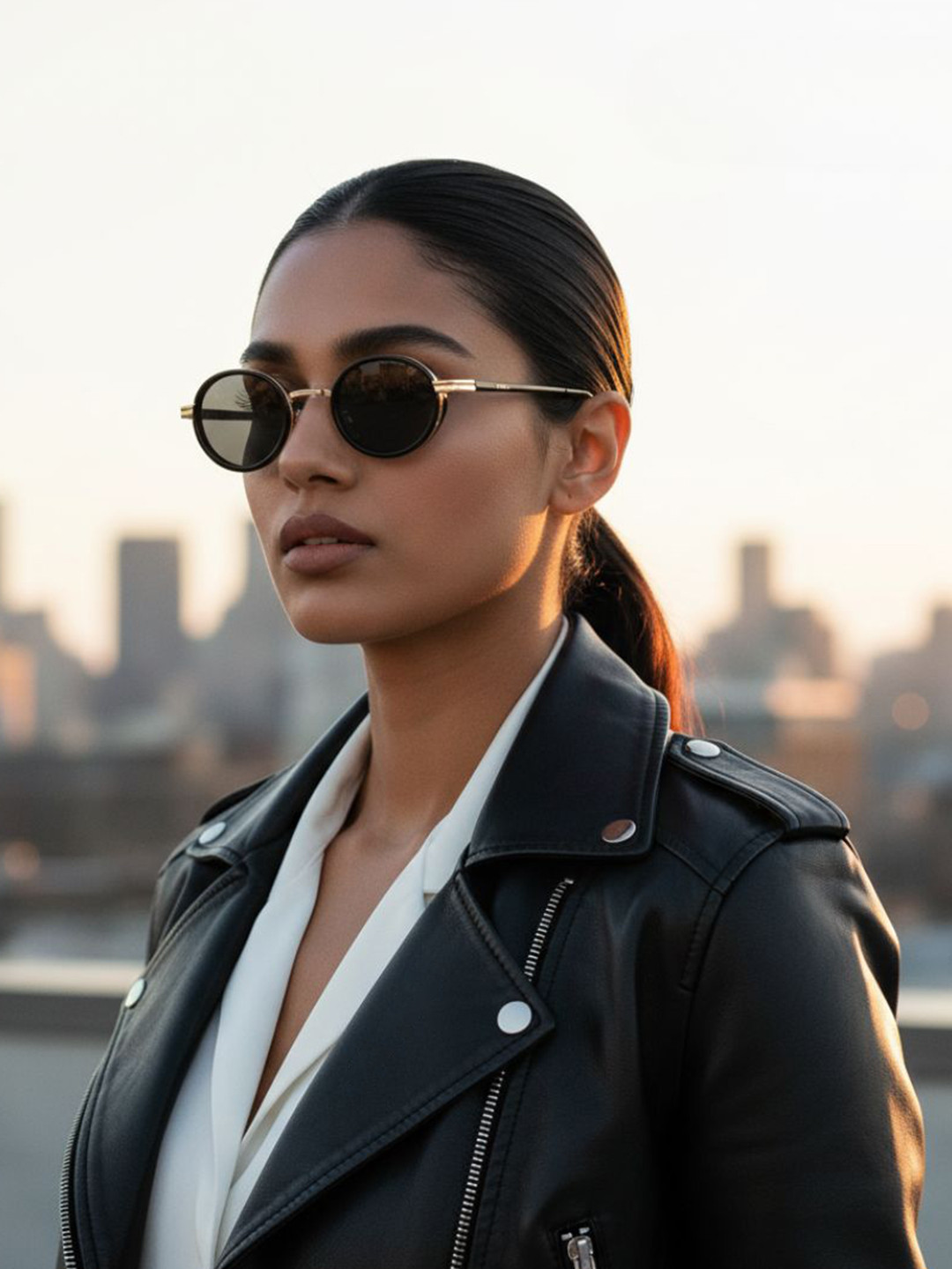 First Lens Ovalo Uv400 Unisex Oval Sunglasses with UV Protected Lens C10339