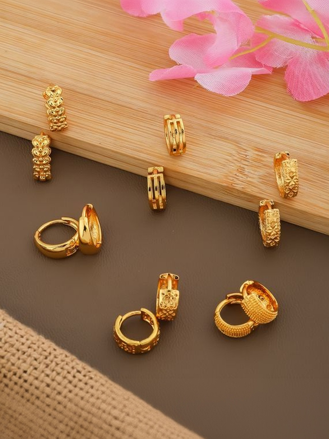 Weroxa Circular Hoop Earrings