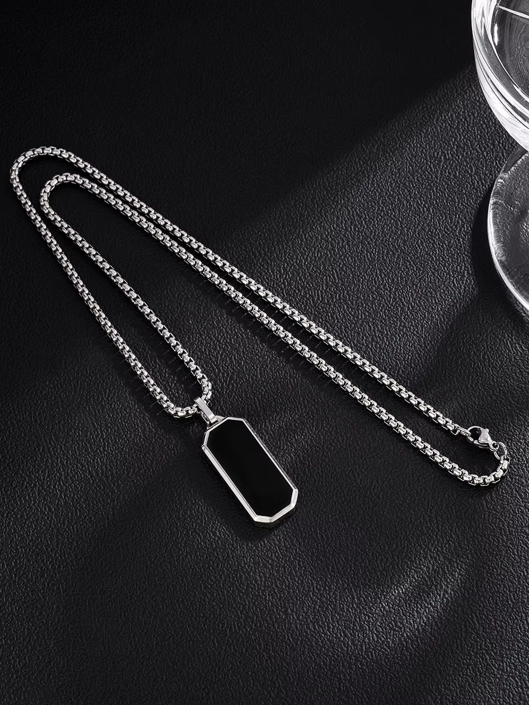 FIMBUL Rectangle Pendant With Chain