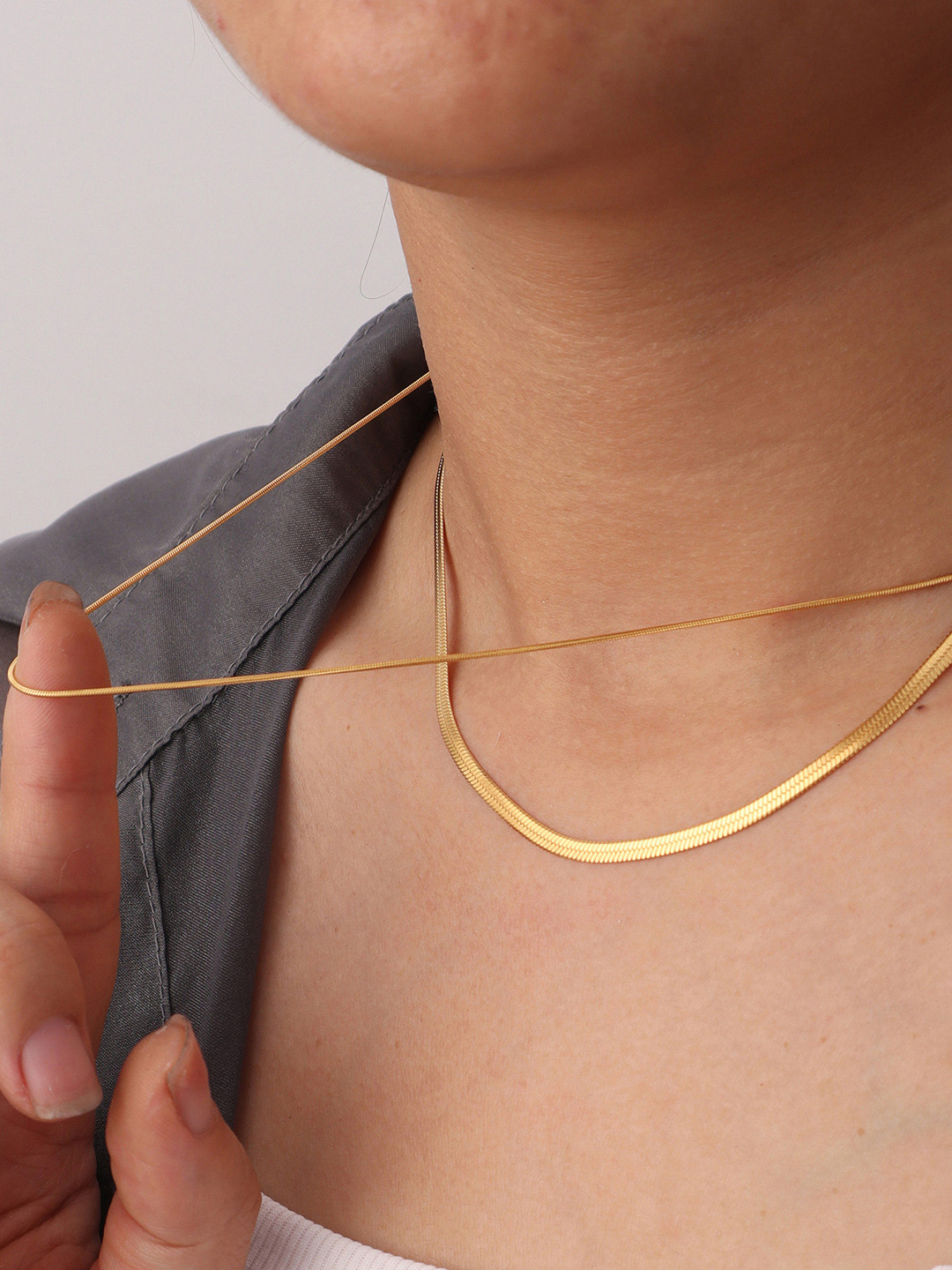 Just Lil Things Layered Snake Chain