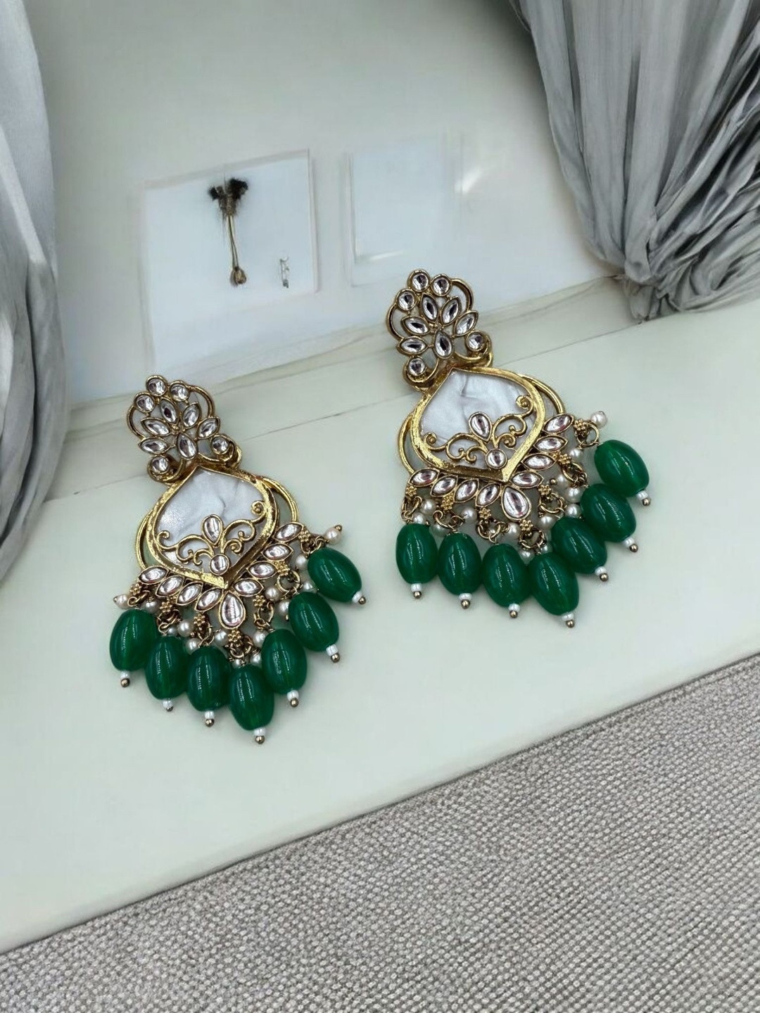 Women Click Classic Drop Earrings
