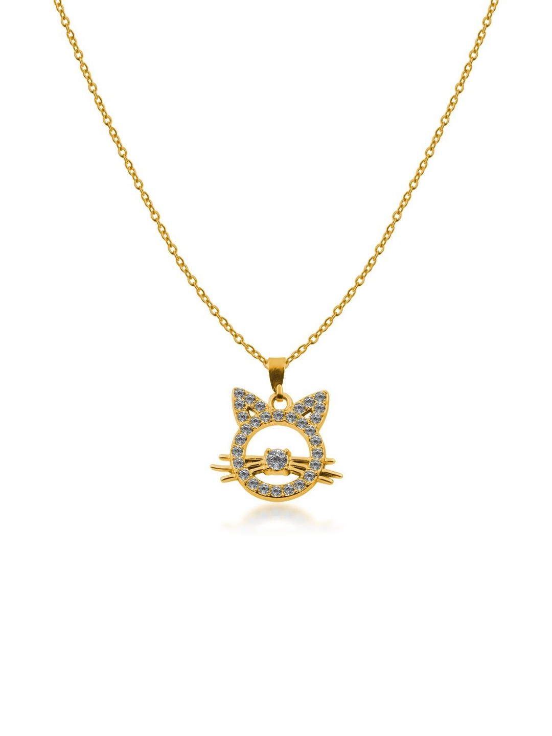 De-Ultimate Gold-Plated Animal Shaped Pendants with Chains