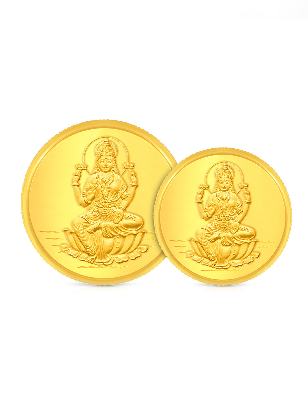 BHIMA 24K 999 Purity Lakshmi Coin Combo 2g+1g