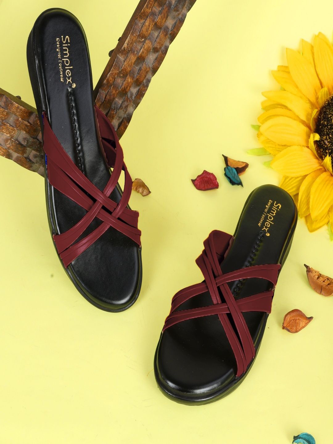 Simplex Footwear Open Toe Wedge Sandals