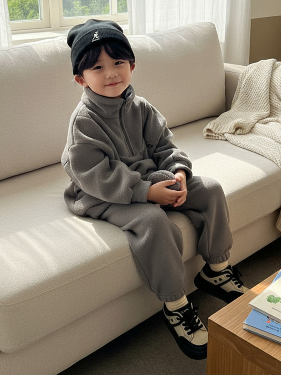 Lugo Unisex Kids Night suit