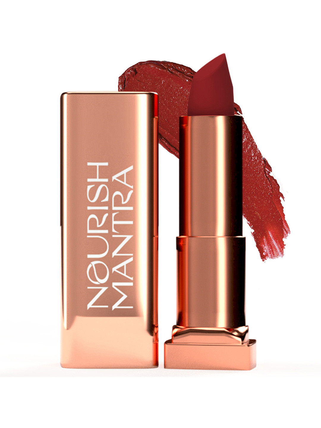 Nourish Mantra Creamy Matte Lipstick- Kashmiri Mirch