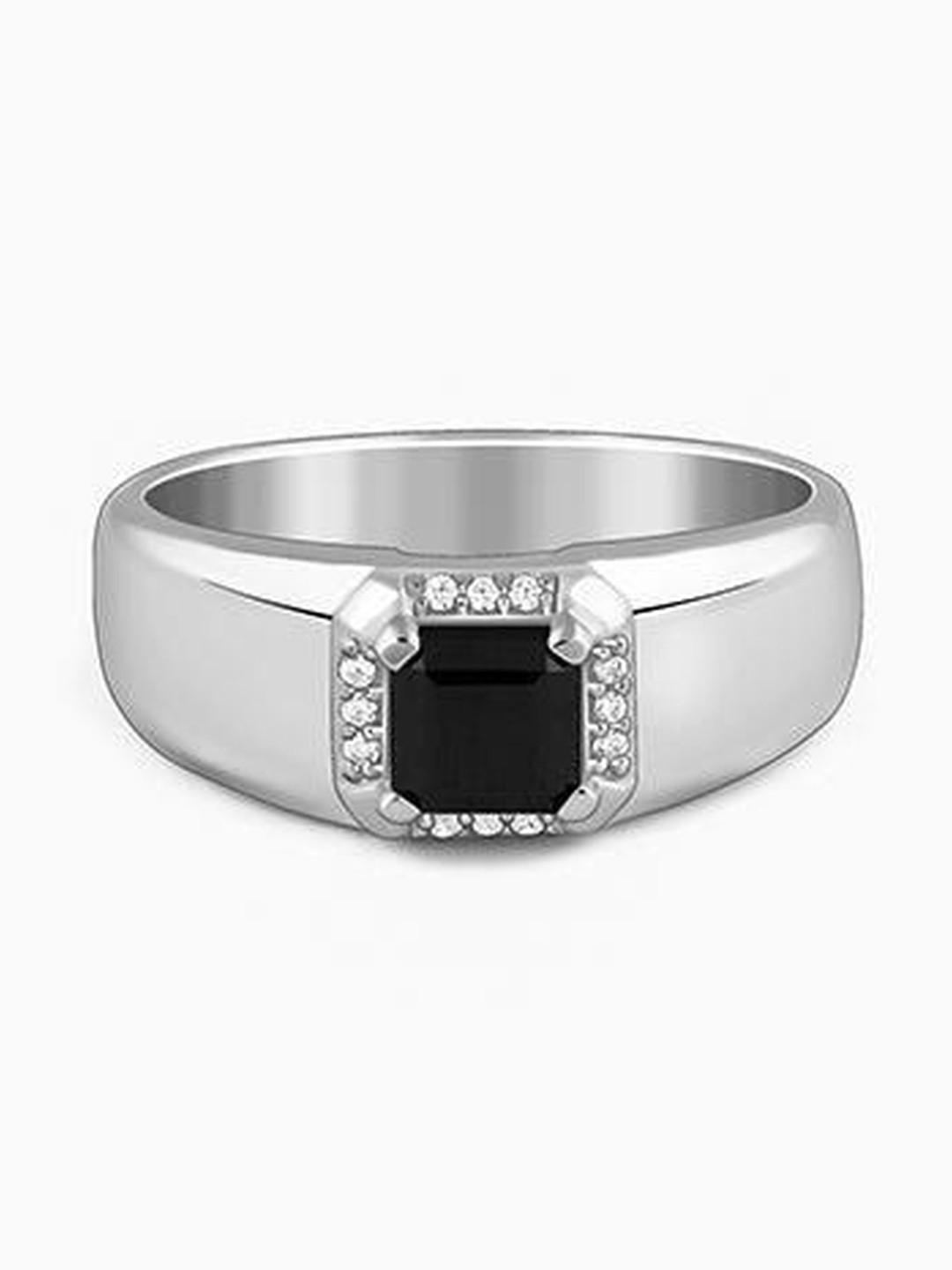 GIVA Sliver-Plated Zircon Finger Ring