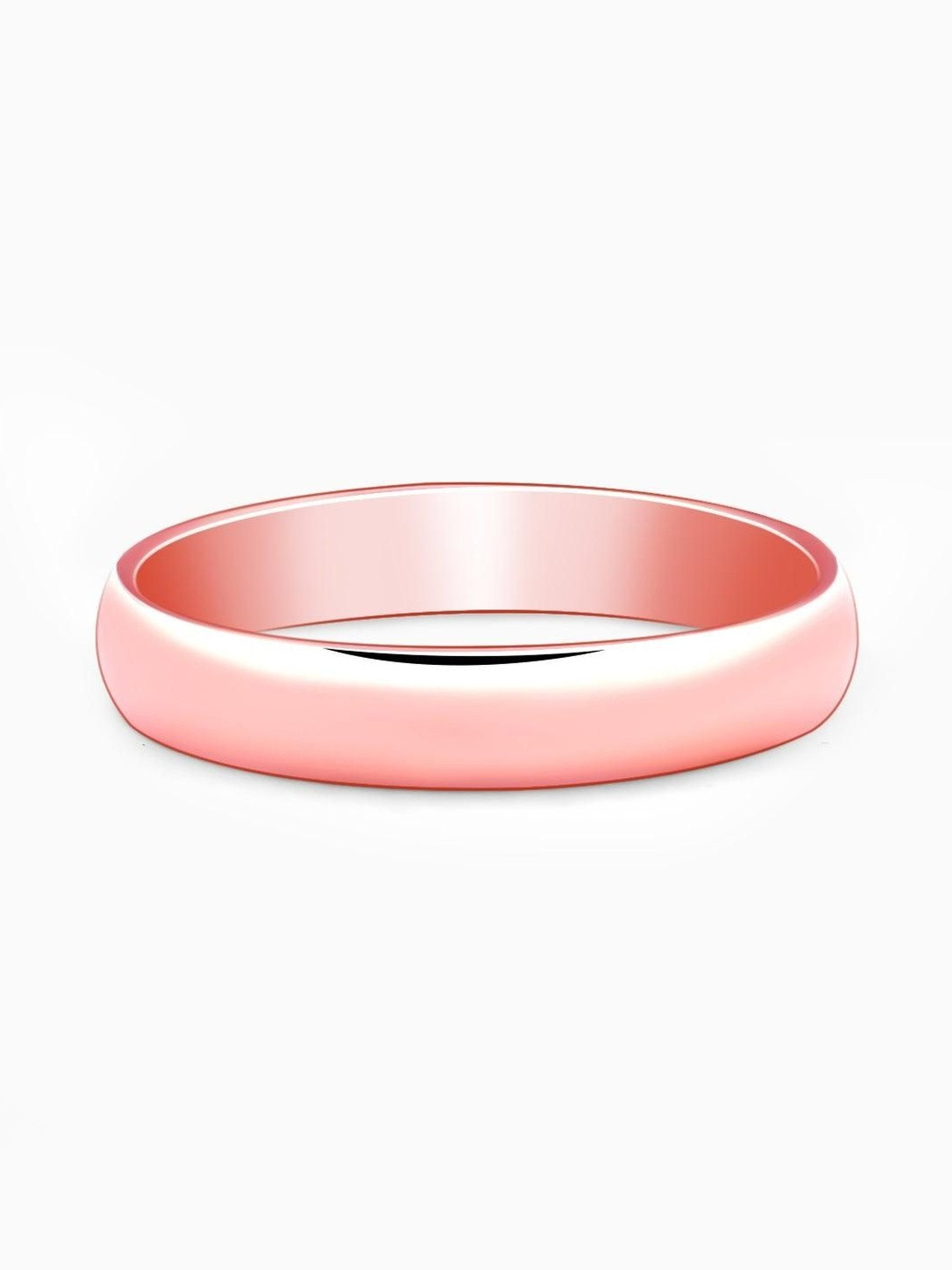 GIVA Men 925 Silver Rose Gold-Plated Finger Ring