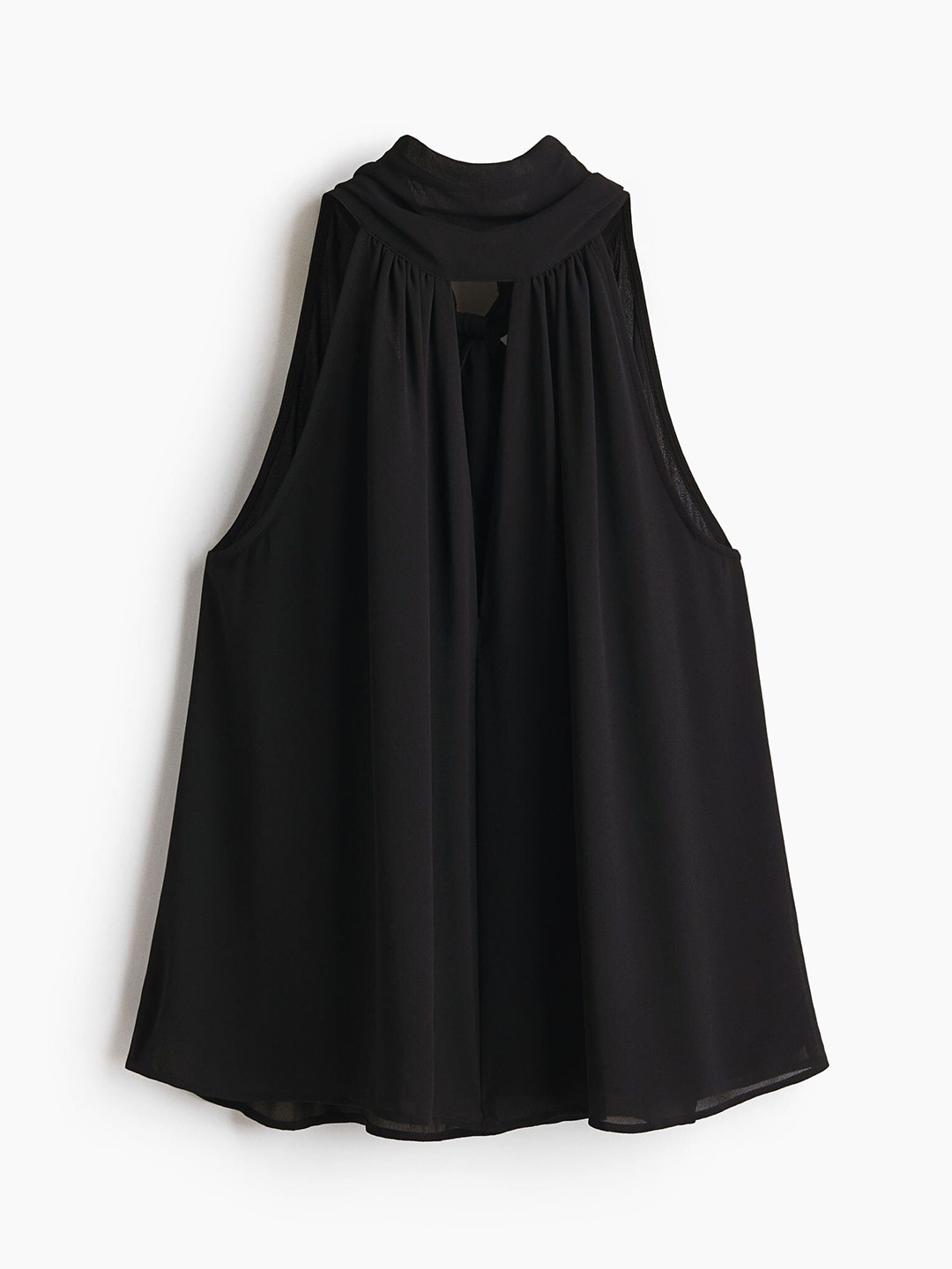 H&M Scarf-Collar Top