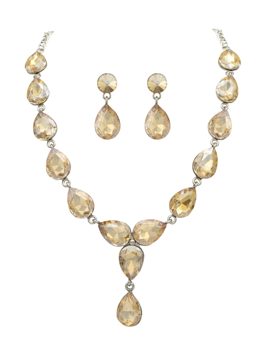 Women Click Stone-Studded Jewellery Set