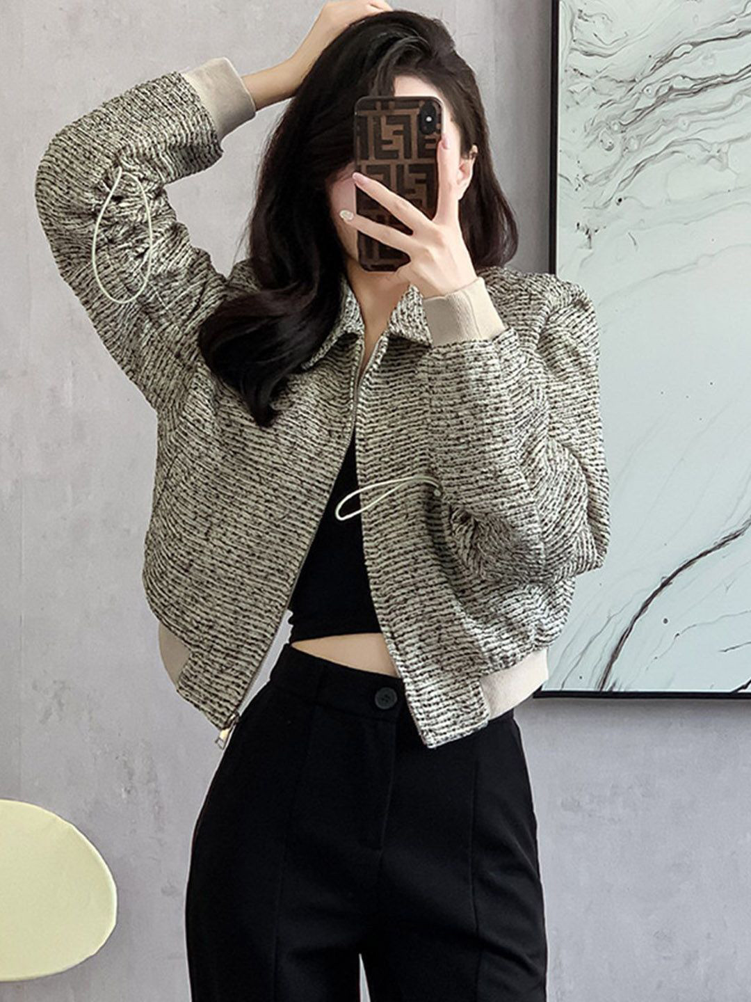 bebe Women Solid Bomber Jacket