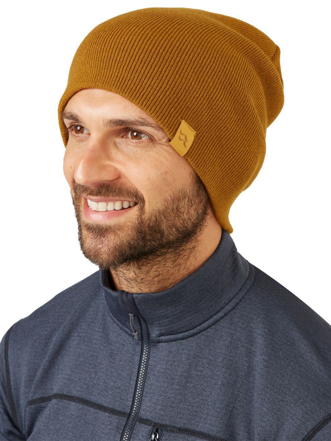 Rab Unisex Self Design Woollen Adzuki Casual Beanie